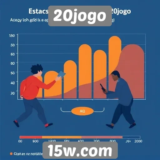 Estatísticas de acesso e engajamento no 20jogo