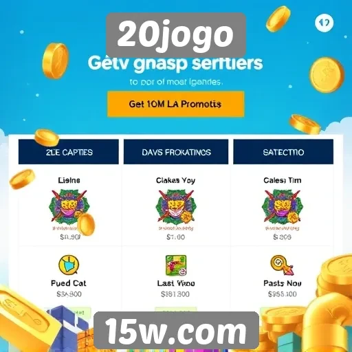 Funcionamento das promoções no 20jogo